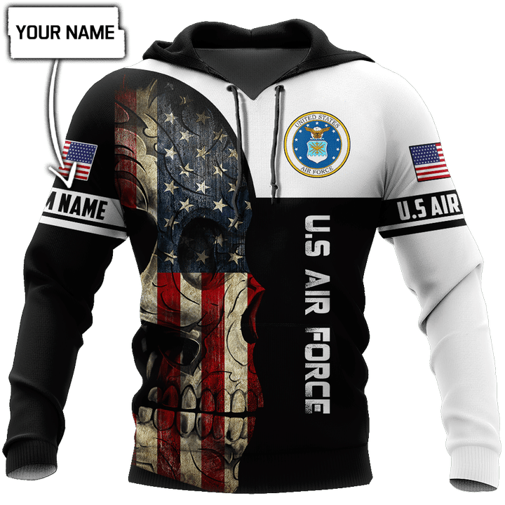 Proud to be United States Air Force Personalized Name  - 3D All Over Printed Shirts For Men and Women