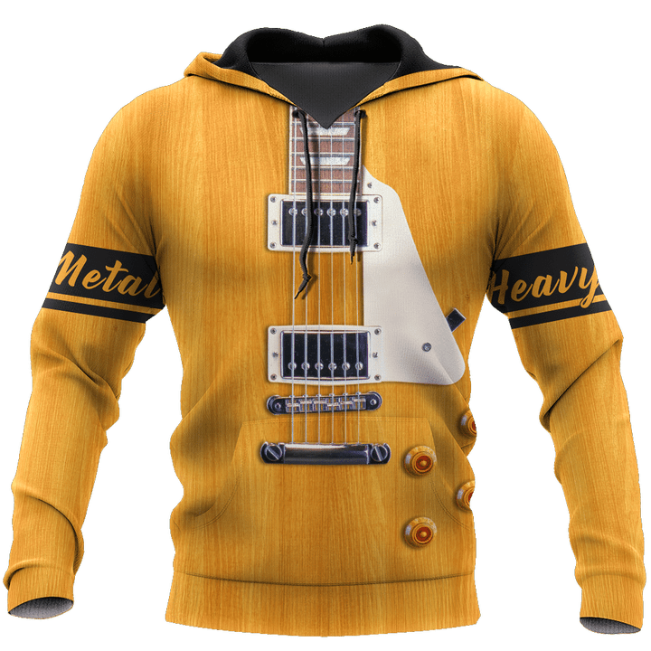 Heavy Metal Guitar 3D All Over Printed Shirts For Men and Women HAC300701