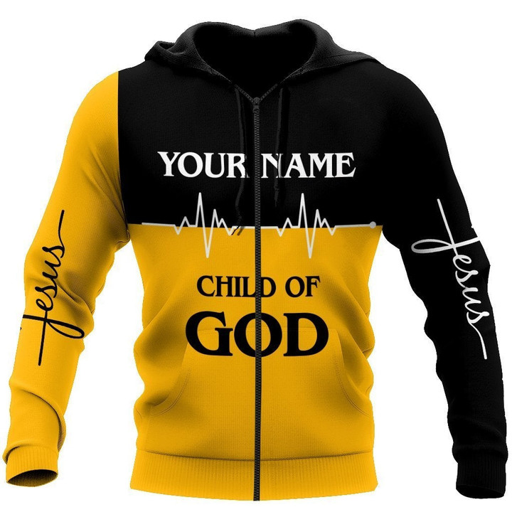 Premium Christian Jesus Custom Name 3D Printed Unisex Shirts - Amaze Style™-Apparel
