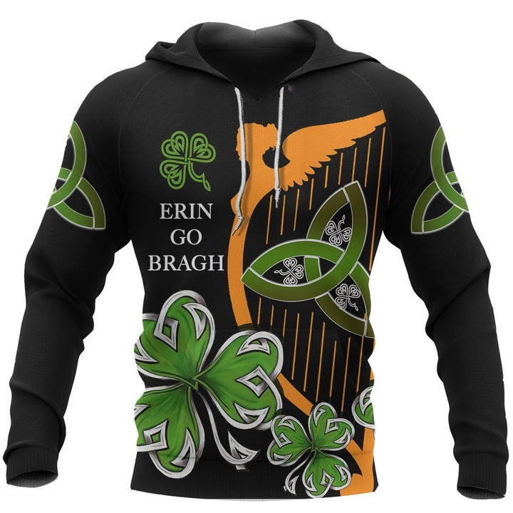 Irish Celtic Cross Shamrock 3D All Over Printed Shirts For Men and Women TT0130 - Amaze Style™-Apparel