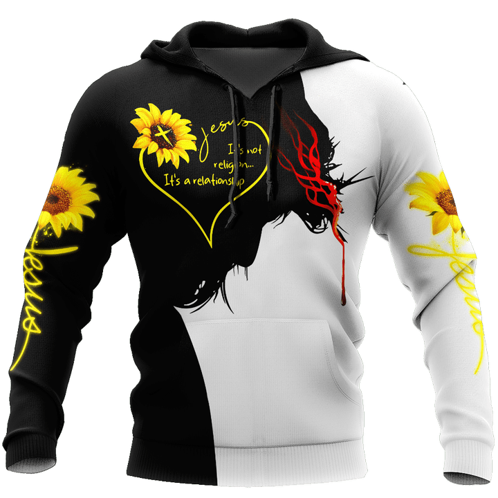 Jesus Sunflower 3D All Over Printed Shirts For Men and Women - Amaze Style™-Apparel
