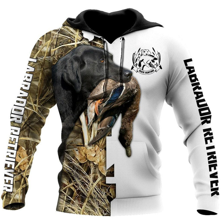 Mallard Duck Hunting Labrador Retriever 3D All Over Printed Shirts for Men and Women MH2008202 - Amaze Style™-Apparel