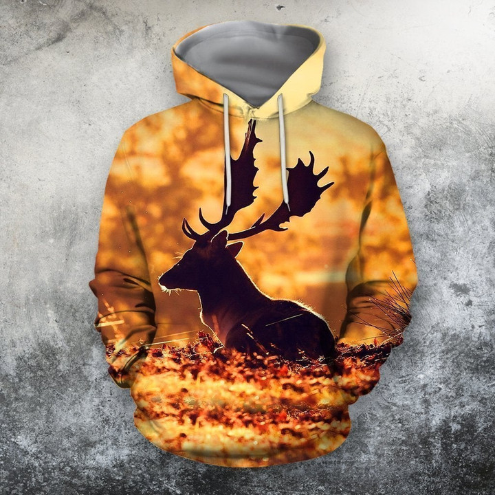 3D All Over Print Deer Autumn TT - Amaze Style™-Apparel