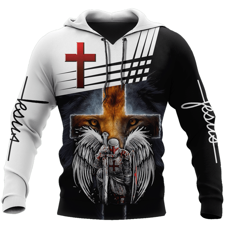 Knight of Christ Jesus 3D All Over Printed Shirts For Men and Women AM220402 - Amaze Style™-Apparel