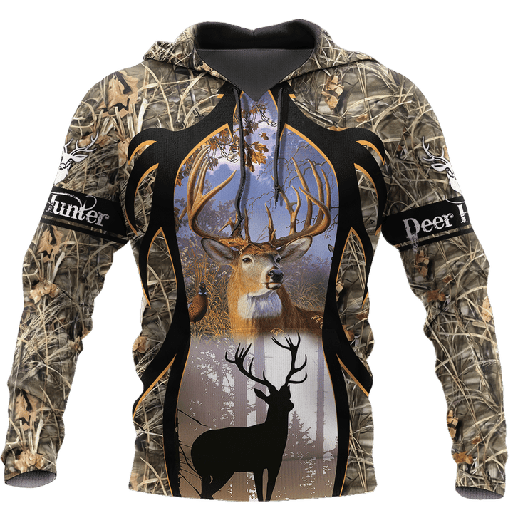 Deer Hunting 3D All Over Printed Shirts for Men and Women AZ251101 - Amaze Style™-Apparel