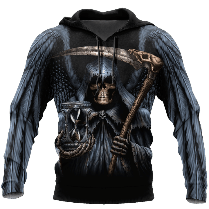 Grim Reaper Wings and Scythe - 3D All Over Printed Style for Men and Women
