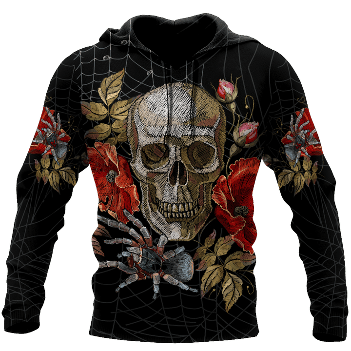 Love Skull red 3D all over printed for man and women QB06042001