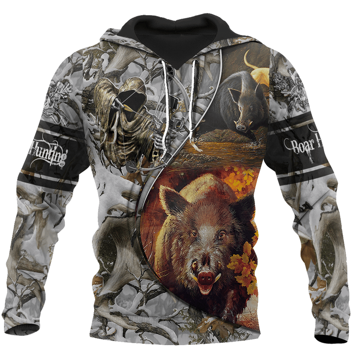 Boar hunting camo 3D all over printed shirts for men and women JJ271202 PL - Amaze Style™-Apparel