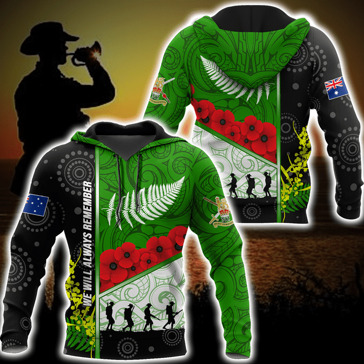 Premium Anzac Day 3D All Over Printed Unisex
