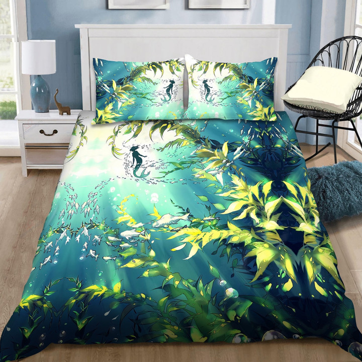 Be A Mermaid And Make Waves Bedding Set by SUN DQB07142009