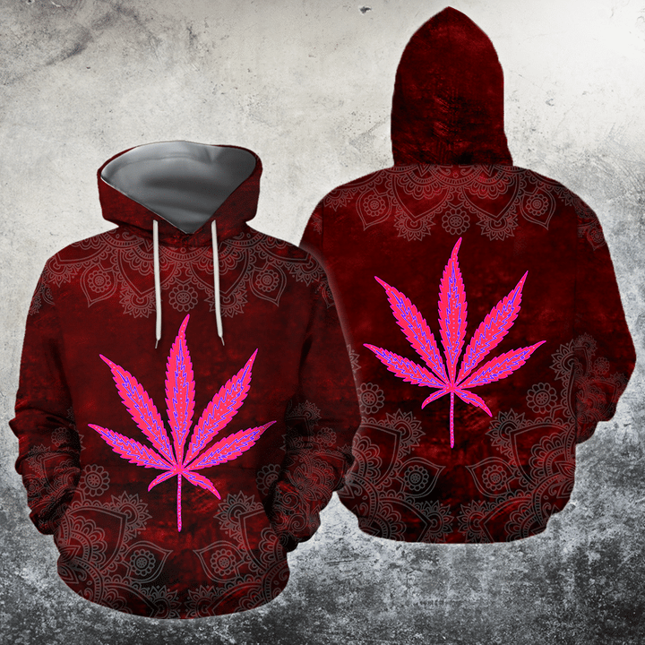 Hippie Red 3D All Over Printed Hoodie Shirt by SUN HAC300301 - Amaze Style™-Apparel