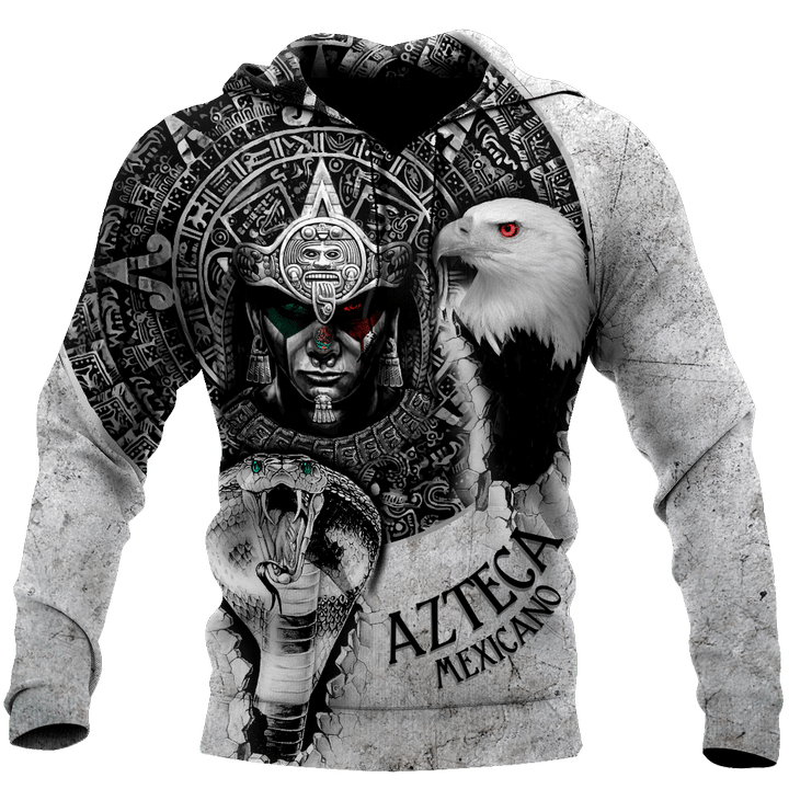 Mexican Aztec Warrior 3D All Over Printed Hoodie Shirt  by SUN QB06302006