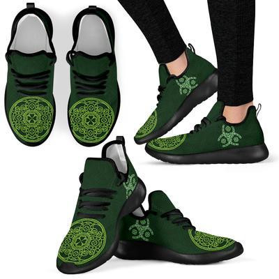 Tripple Luck St. Patrick's Day Mesh Knit Sneakers SU060302 - Amaze Style™-Shoes