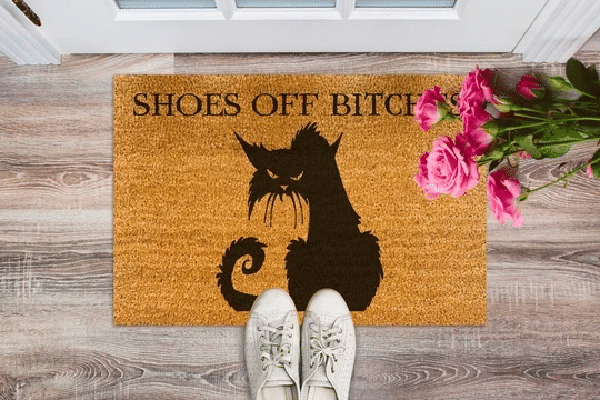 Shoes Of Bic**** Easy Clean Welcome DoorMat | Felt And Rubber | DO2912