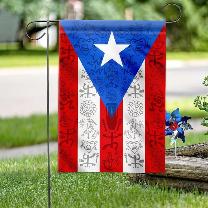 Puerto Rico Garden Decor Flag | Denier Polyester | Weather Resistant | GF1570