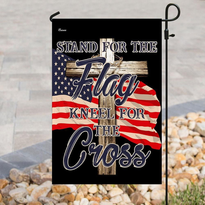 Stand For The Flag Garden Decor Flag | Denier Polyester | Weather Resistant | GF1930