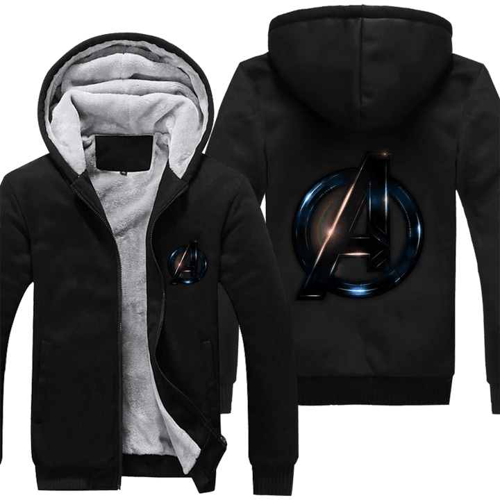 Avengers Symbol Fleece Jacket