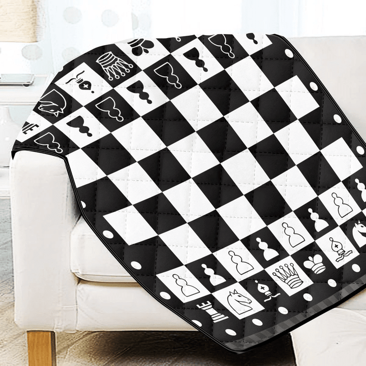 Chessboard Quilt Blanket
