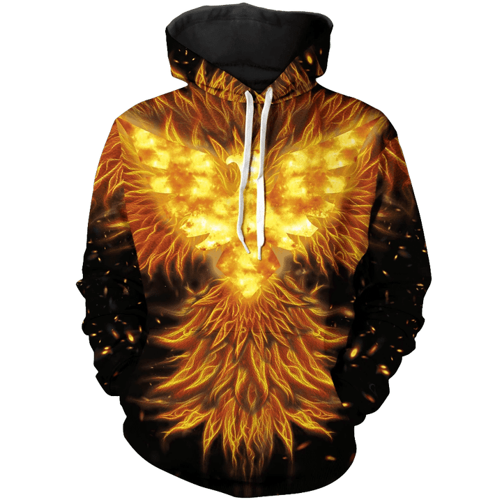 Dark Phoenix Flame Unisex Pullover Hoodie