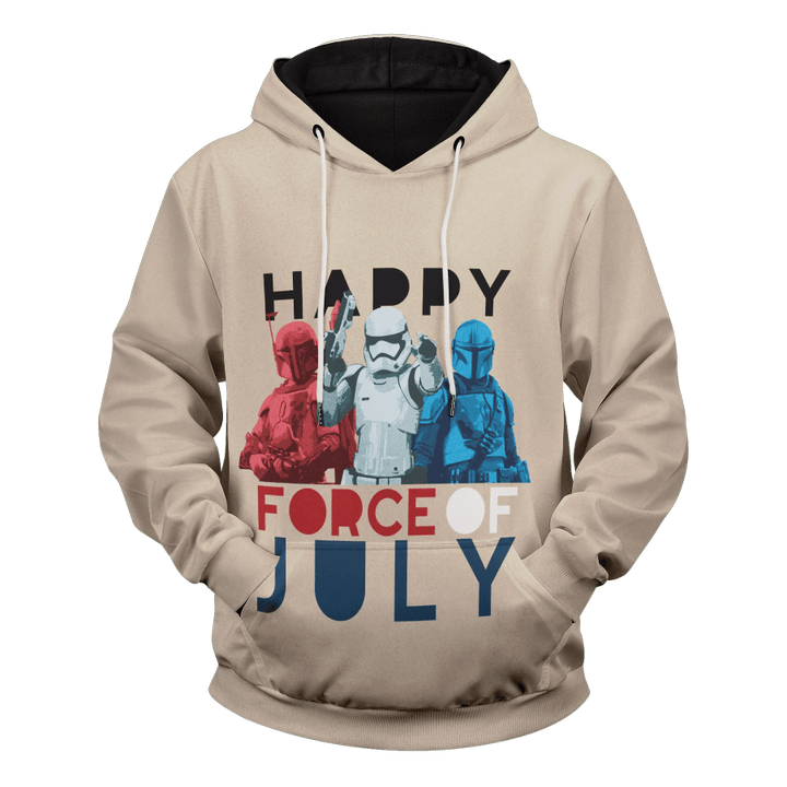 Happy Force of July Unisex Pullover Hoodie