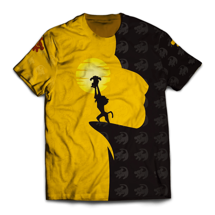 Lion King Rock Scene Unisex T-Shirt