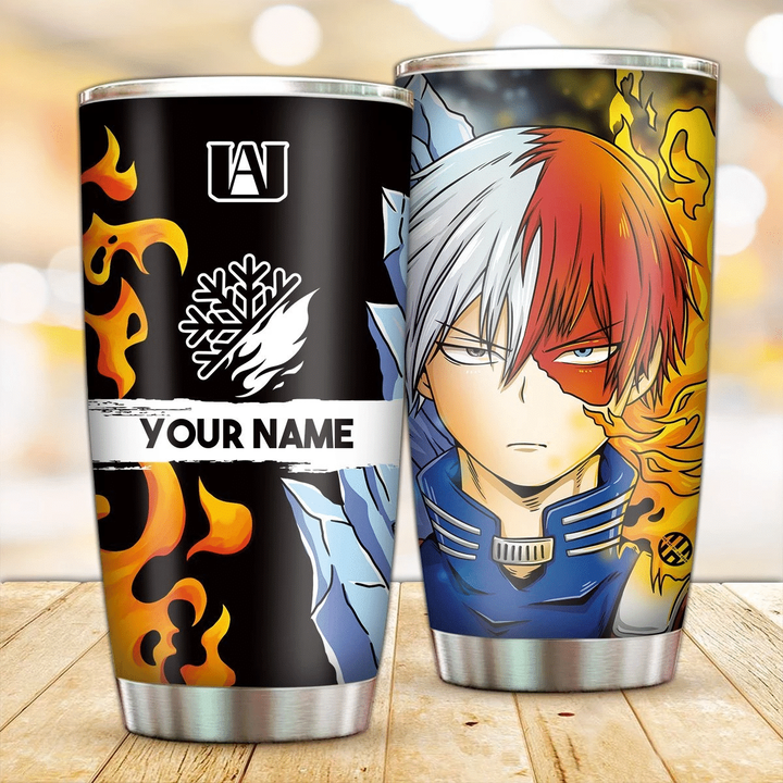 Personalized Fire and Ice is my Quirk Tumbler