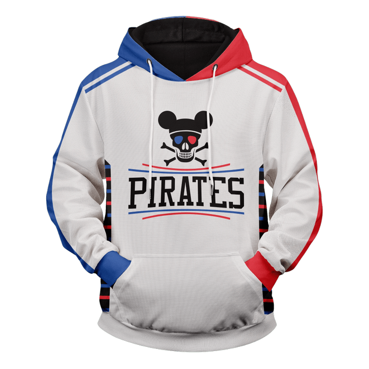 Personalized Los Angeles Pirates Unisex Pullover Hoodie