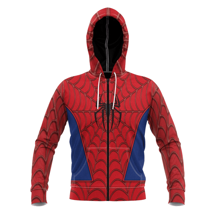 Spider-Man Classic Unisex Zipped Hoodie