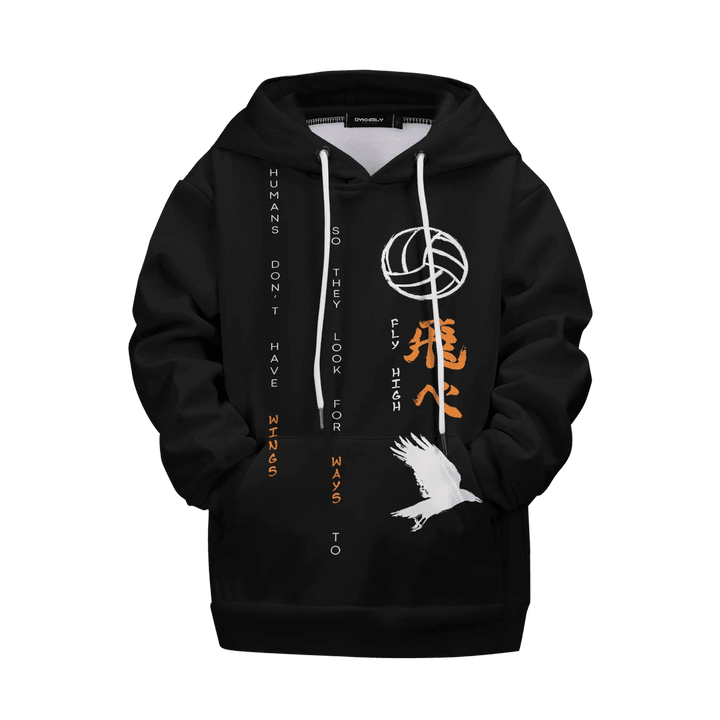 You Can Fly High Kids Unisex Pullover Hoodie