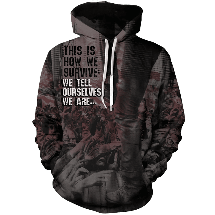 TWD This Is How We Survive Unisex Pullover Hoodie