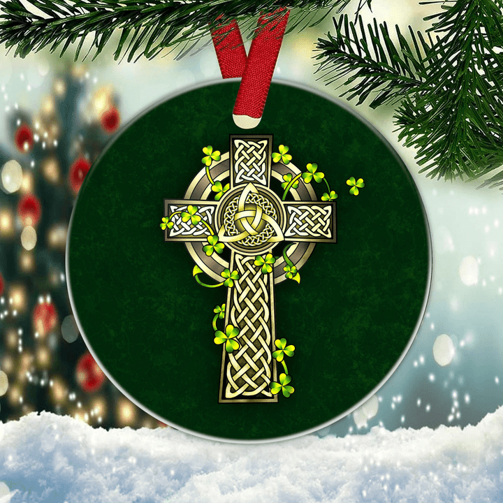 Celtic Knot Cross Decor Ornament 
