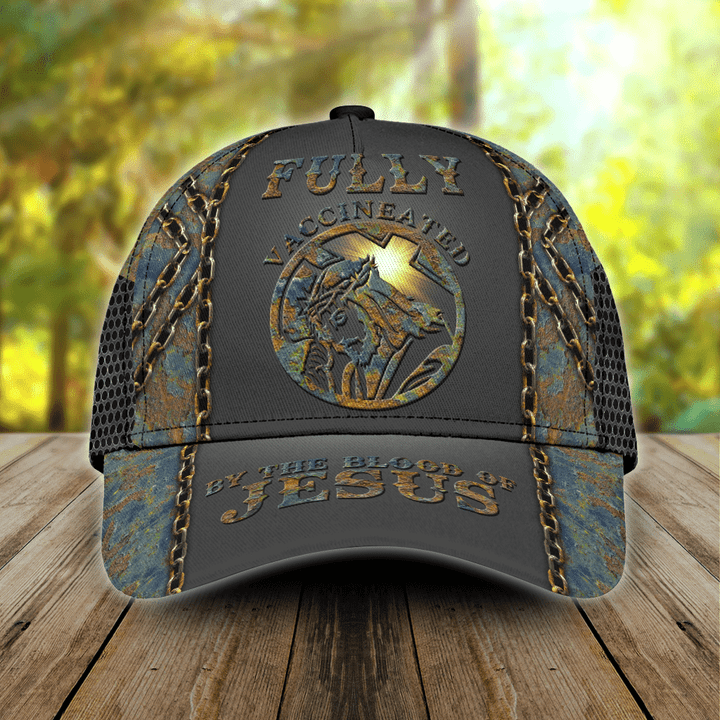 Fully Vaccinated By The Blood Of Jesus Classic Cap 