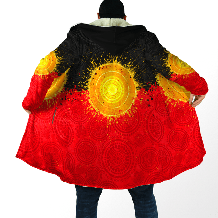  Aboriginal Flag Indigenous Sun Painting Art shirts
