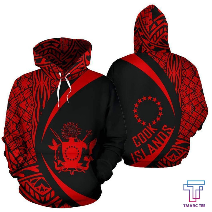 Cook Islands Polynesian Hoodie - Circle Style HC - Amaze Style™-Apparel