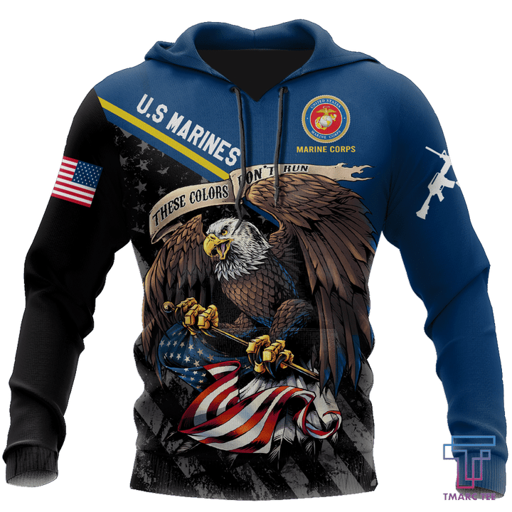  US Veteran Marine Corps d all over printed shirts for men and women Proud Military