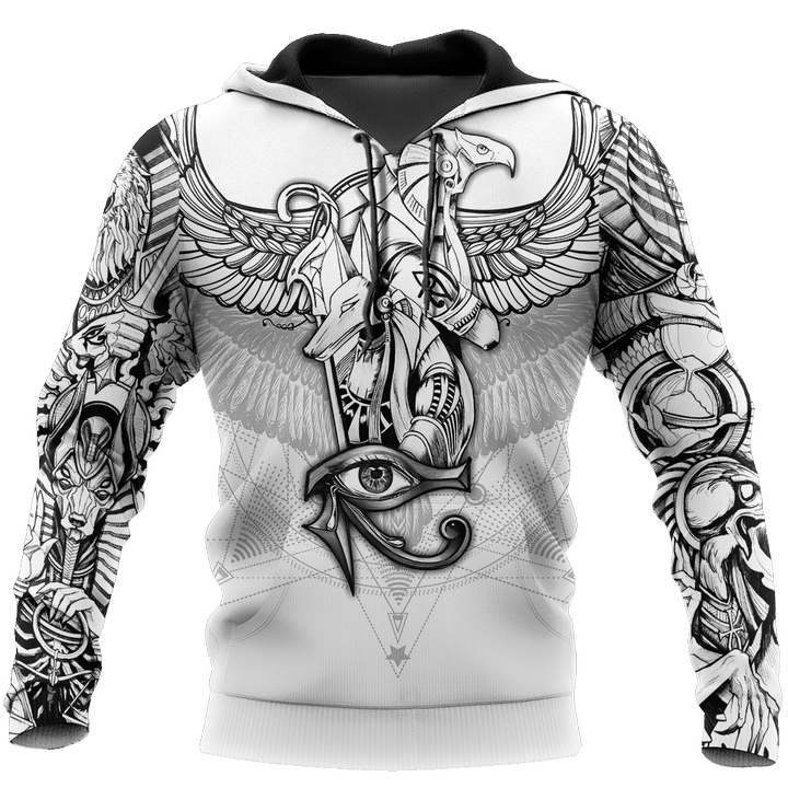  Egyptian Gods Ancient Tattoo white ver unisex d print shirts