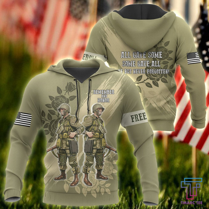 Memorial day Remember and honor the heroes full 3D over printed shirts TR150402 - Amaze Style™-Apparel
