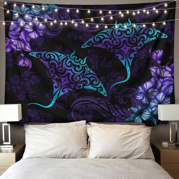  Beautiful Ray Hibiscus Hawaii D Print Wall Tapestry