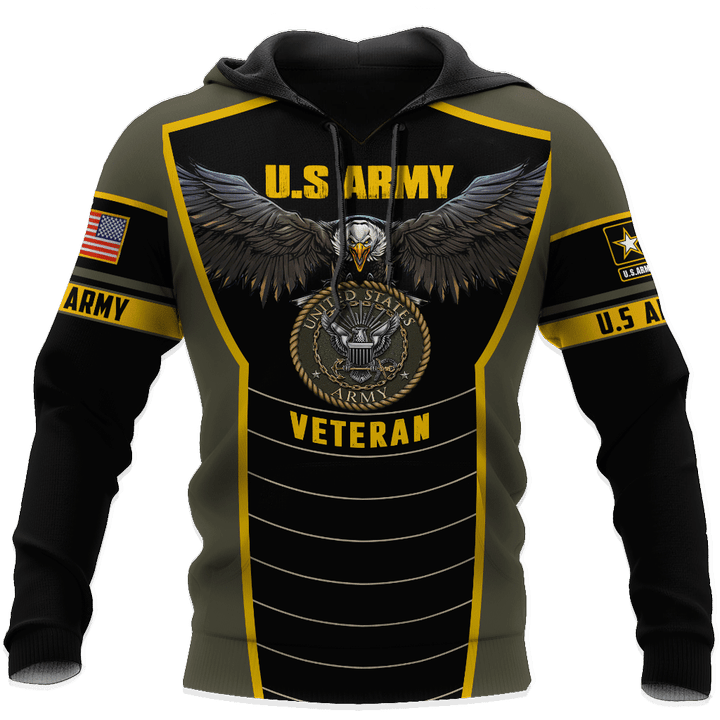  U.S Army veteran Eagle Pride design d print shirts Proud Military