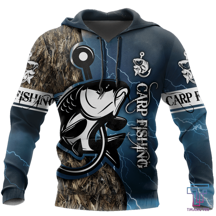 HC Best Carp fishing shirt - blue version TR111103 - Amaze Style™-Apparel