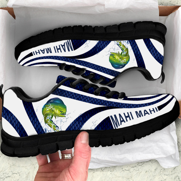  Mahi mahi Fishing Low Top Sneaker Shoes
