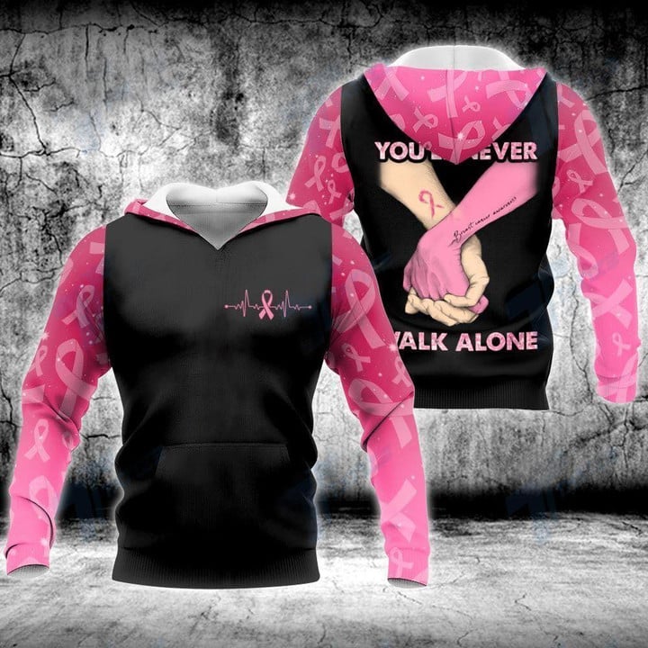  Breast cancer you'll never walk alone Shirt