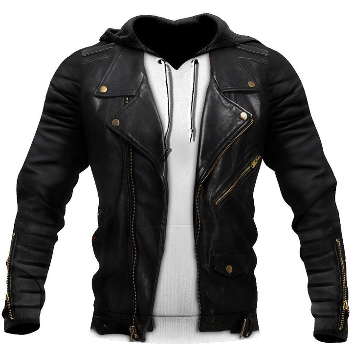  Printed Leather Biker Jacket Shirts For Men And Women