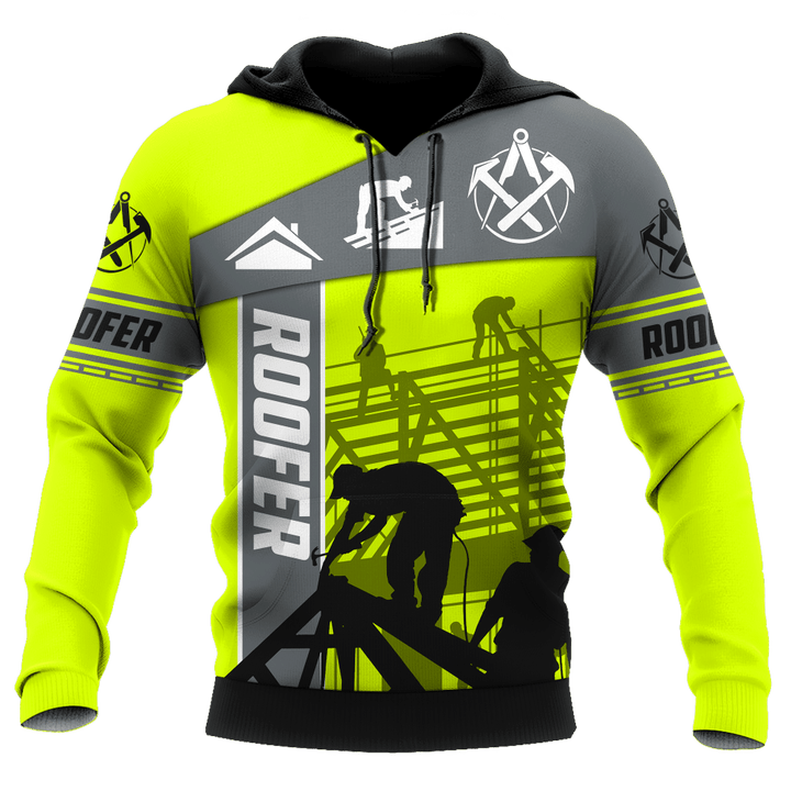  The Roofer Man Green Shirts For Men
