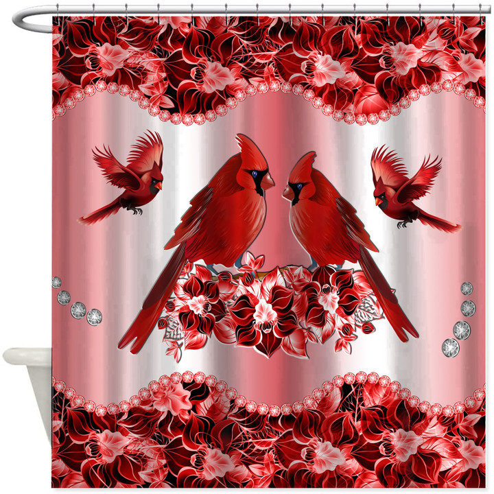  Cardinal Shower Curtain
