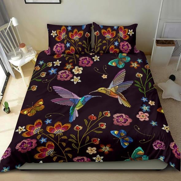  Bohemian Hummingbird Bedding Set .CXT