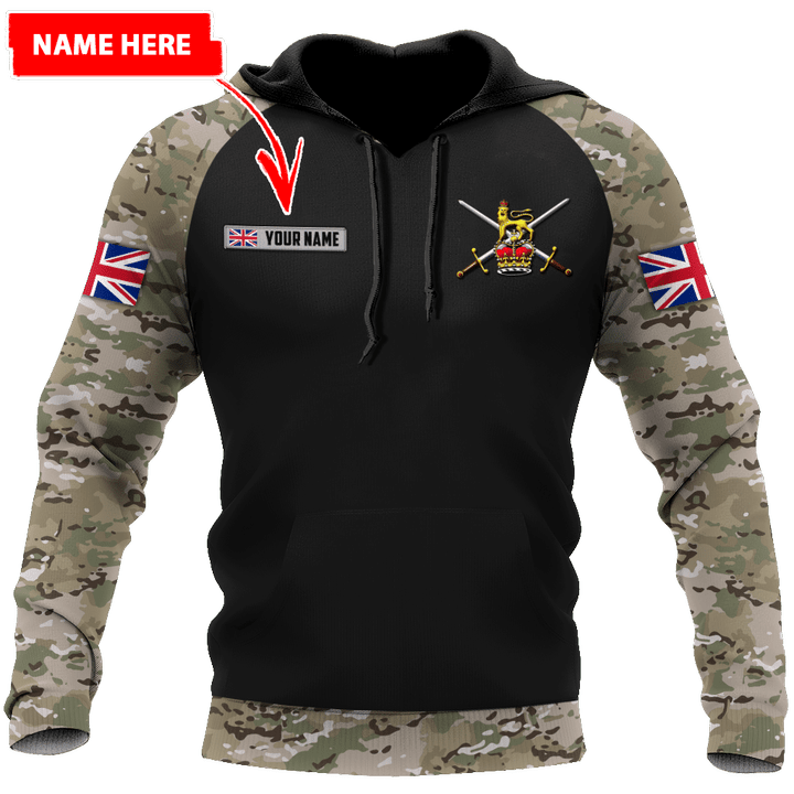  Personalized Name Bristish Veteran Clothes