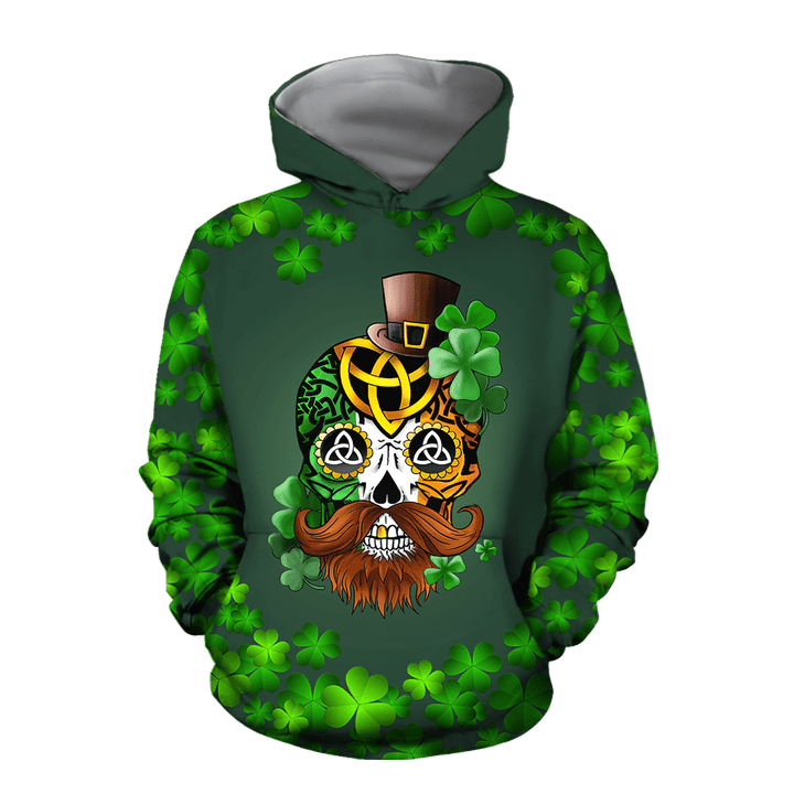  Irish Skull St Patrick Day Unisex Shirts
