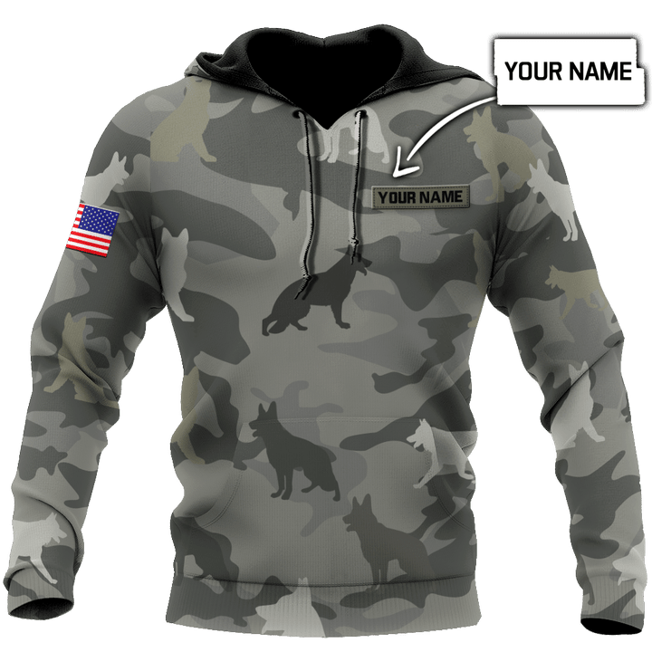  Customize Name German Shepherd Unisex Shirts