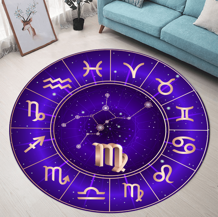  Zodiac Circle Rug